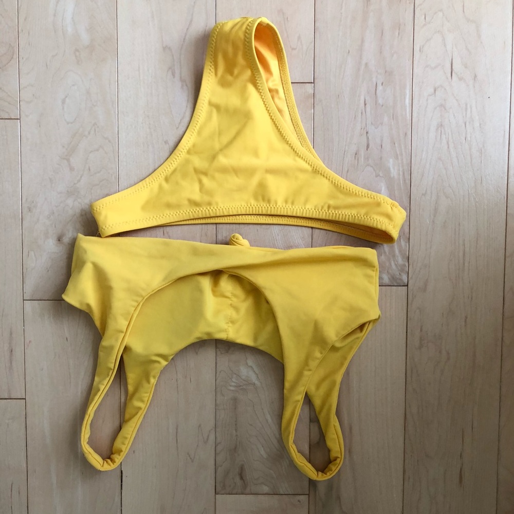 Yellow Bathing Suit - Picture 2 of 2